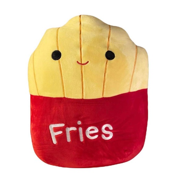 Squishmallow Floyd French Fries 8" Food Squad Plush Pillow Squish Red Yellow - Picture 1 of 11